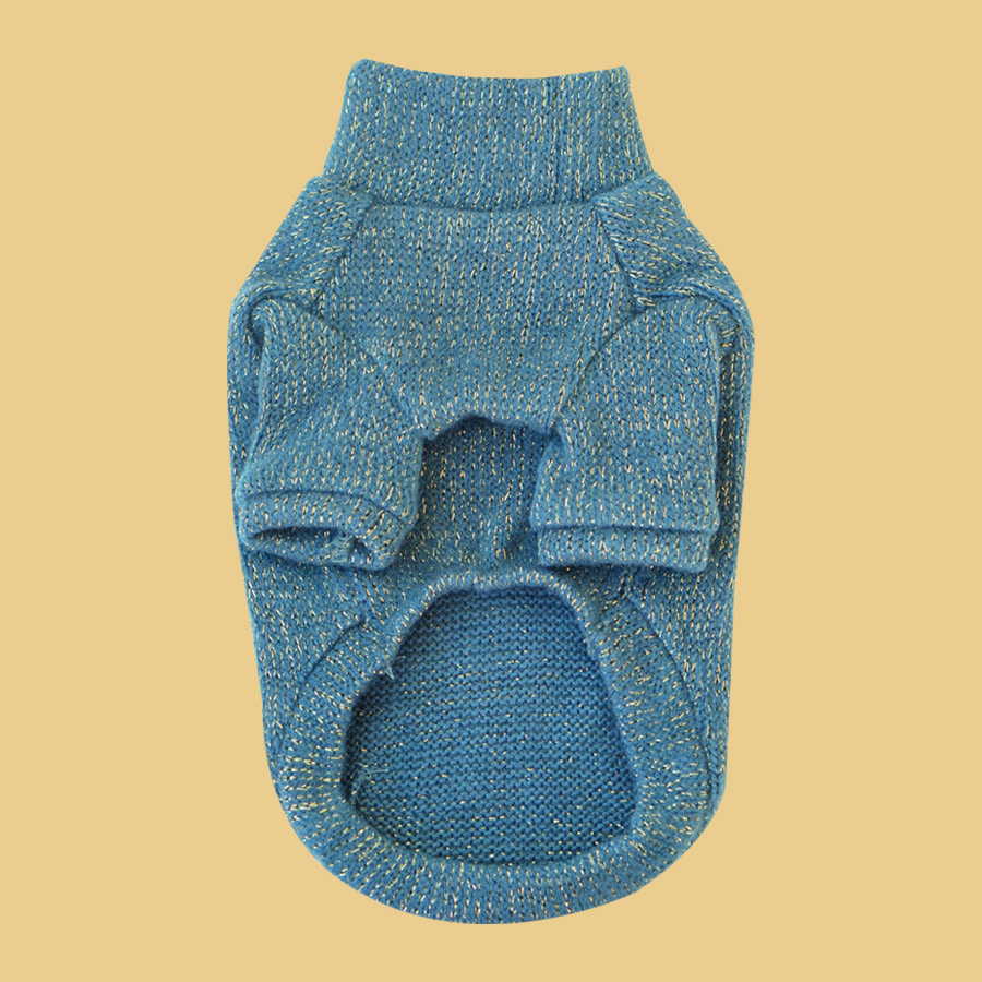 Sparkle Winter Knitwear [Blue]